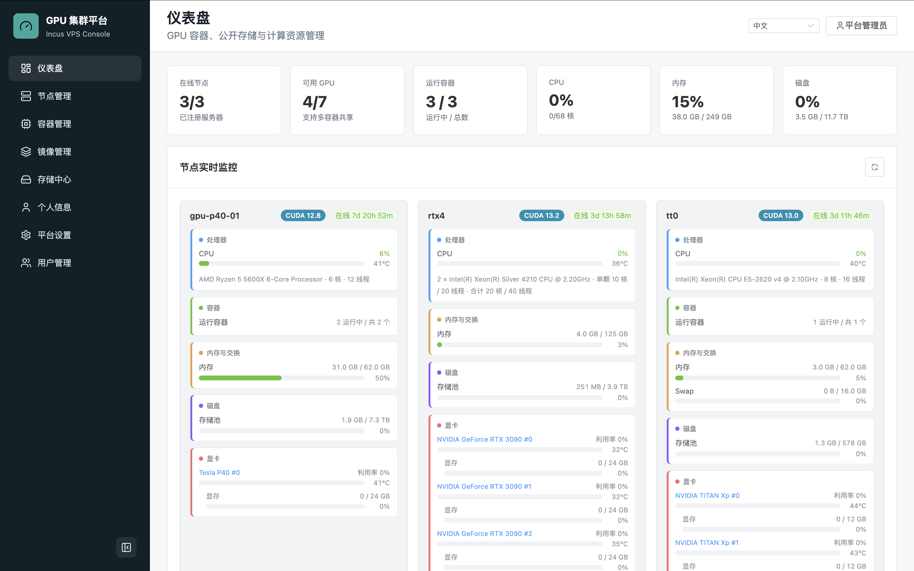 server-vps 中文控制台